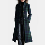 Dženifera | Mūžīgs elegants rūtainais mētelis