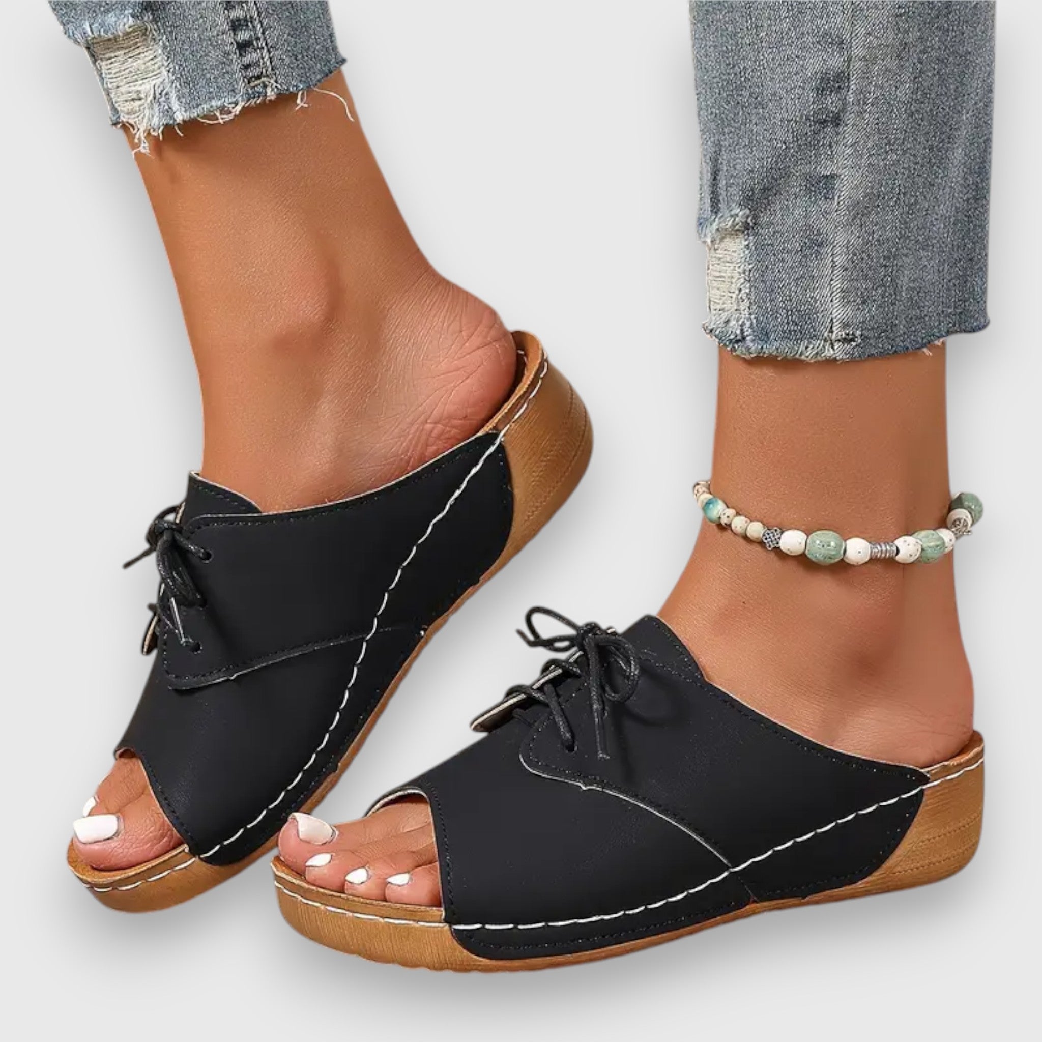 Saszkia | Vintāžas stila ērtas sandales