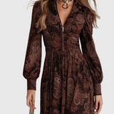 Belyana | Eleganta peislija midi kleita