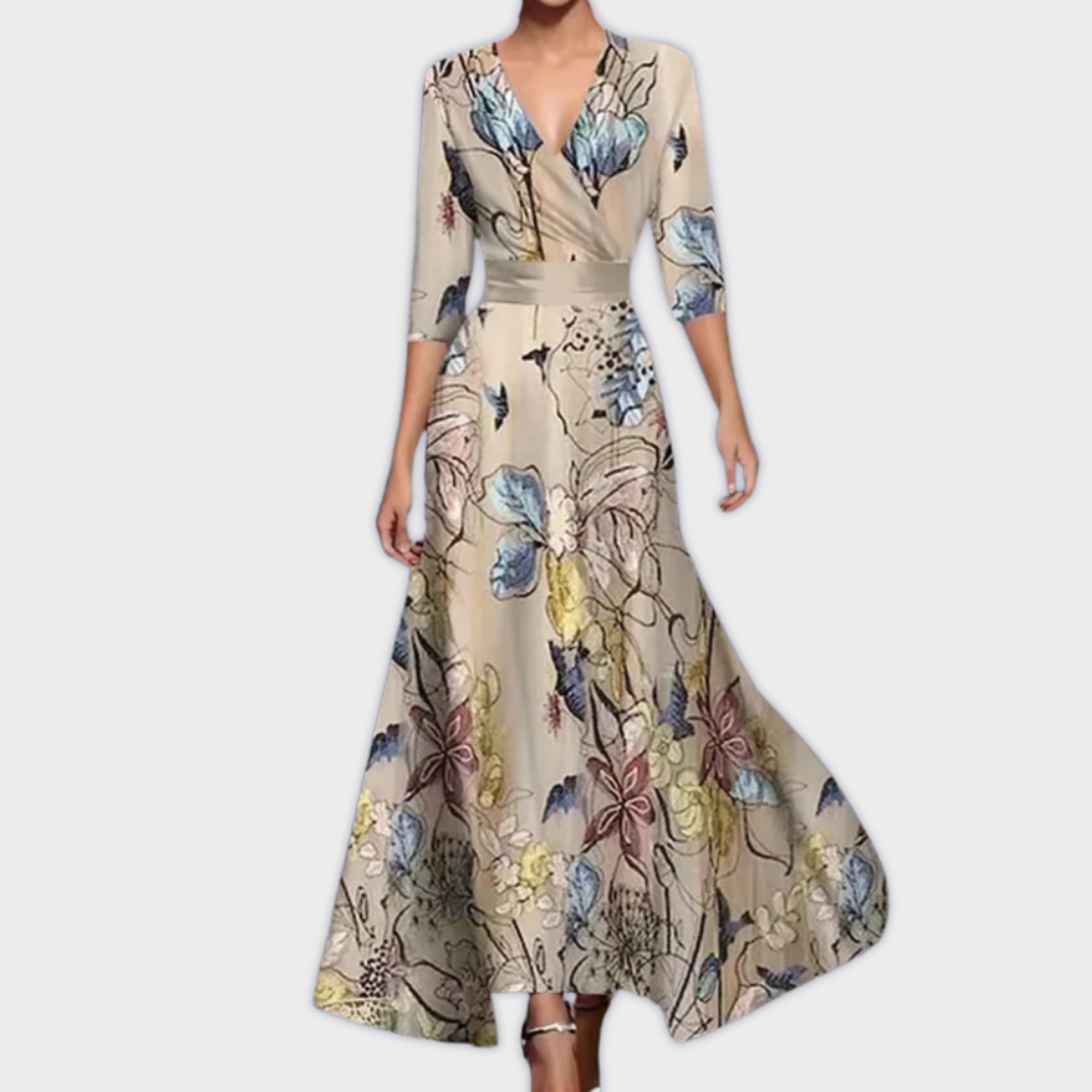 Judit | Eleganta itāļu maksi kleita