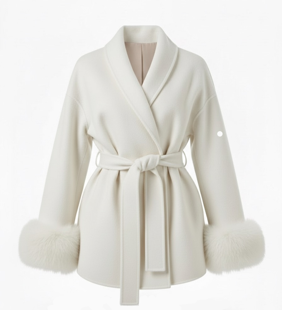 Arctic Grace | Elegants vilnas mētelis