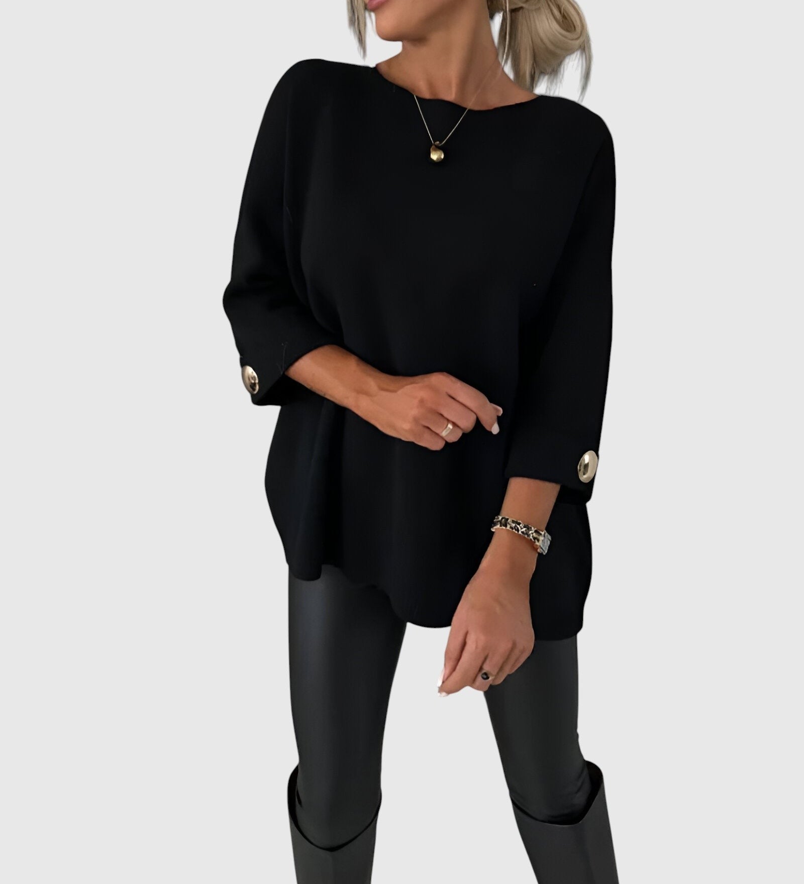 Janel | Brīvs, elegants džemperis ikdienas valkāšanai