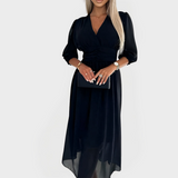 Zieds | Gaisīga midi kleita sievišķīga elegance