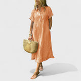 Angela | Eleganta, viegla vasaras kleita