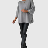 Janel | Brīvs, elegants džemperis ikdienas valkāšanai