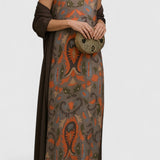 Mikaela | Eleganta kleita ar šalli