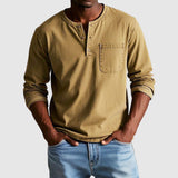Gábor | Vintāžas stila krekls ar garām piedurknēm