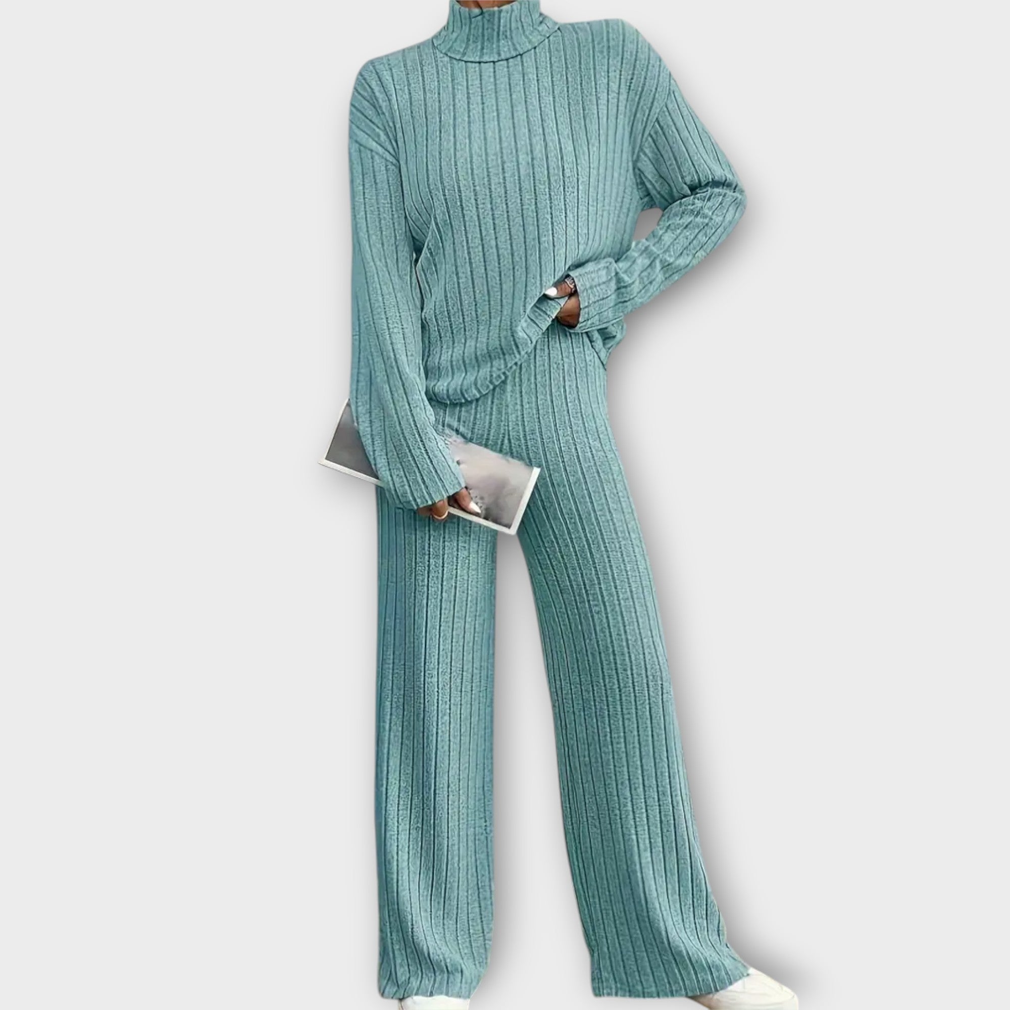 Amélia | Elegants rievots divdaļīgs komplekts