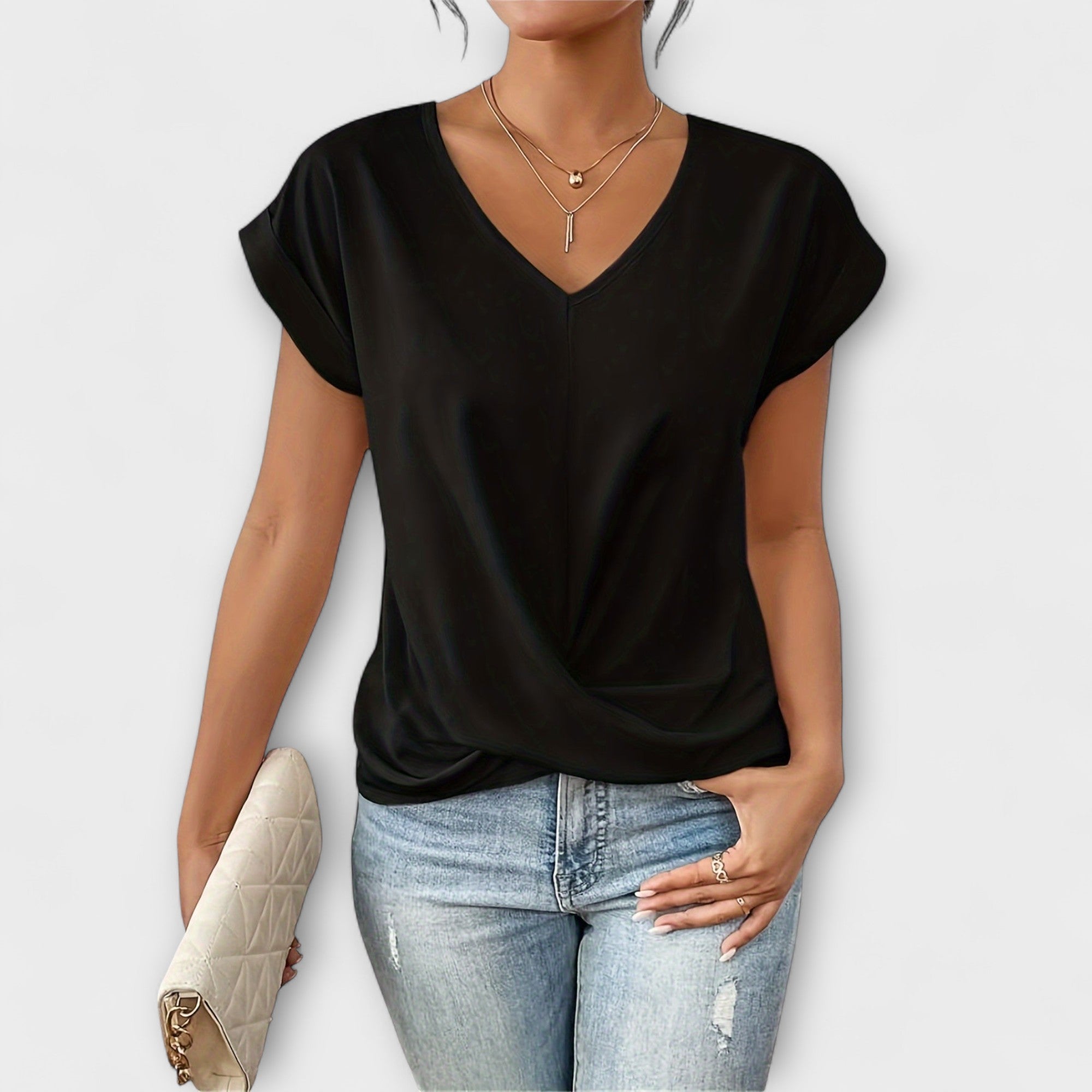 Eloise | Gaisīgs sievišķīgs vasaras tops