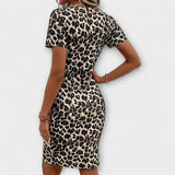 Panna | Sievišķīga kleita ar leoparda rakstu