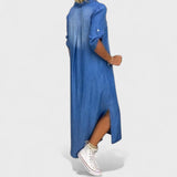 Mirka | Brīva vasaras džinsa kleita