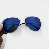 Emma | Krāsainas retro brilles ar zelta rāmjiem
