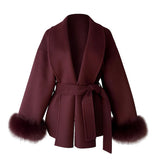 Arctic Grace | Elegants vilnas mētelis