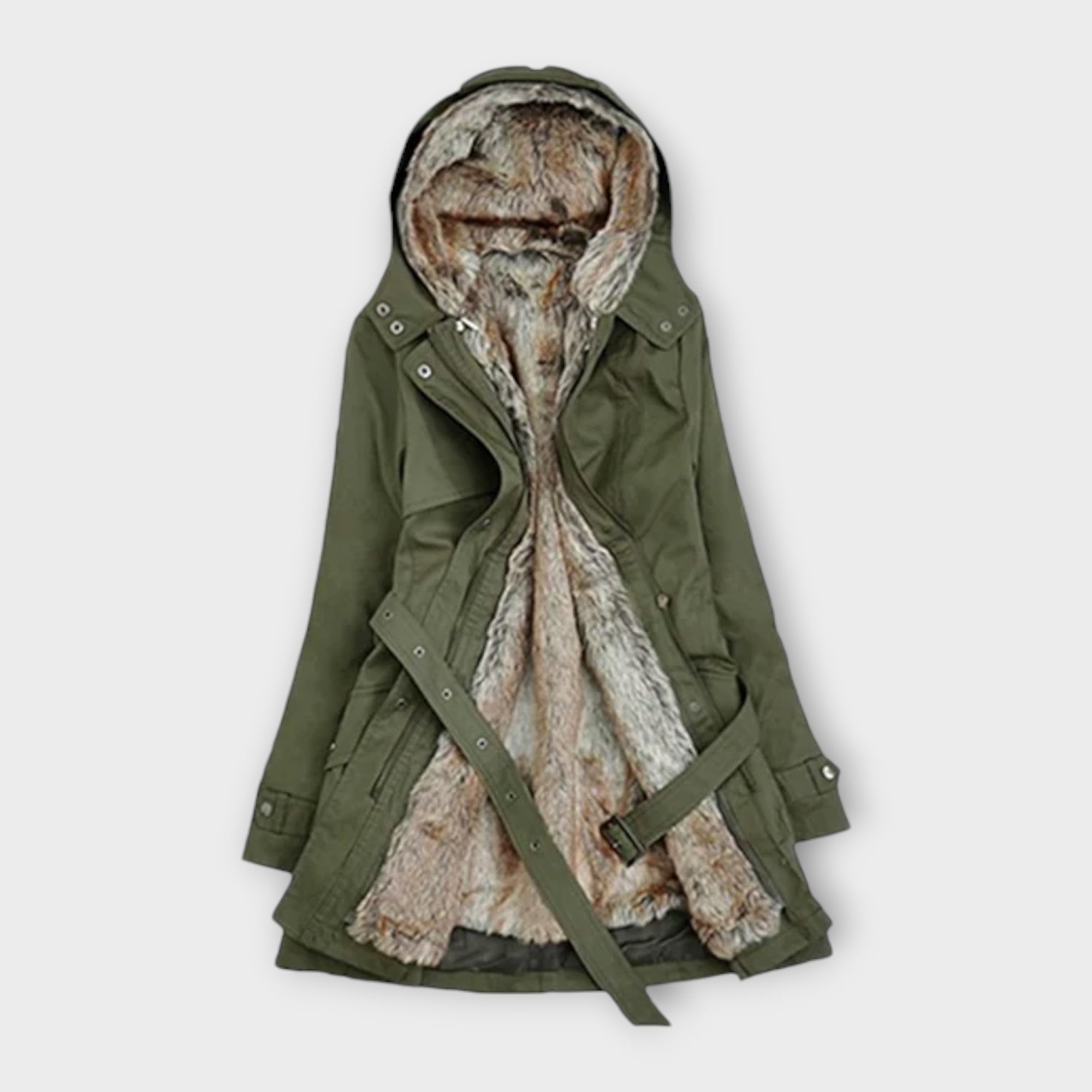 Mikash | Sieviešu elegants, silts ziemas mētelis