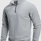 Kornél | Vīriešu elegants tops ar rāvējslēdzēju