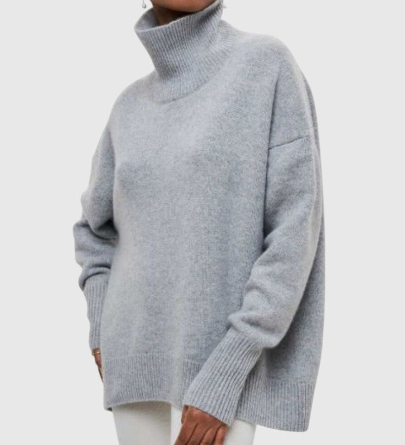 Ivana | Mīksts, elegants, mūžīgs stils ar augstu apkakli