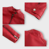 Nóra | Eleganta ādas jaka jebkuram gadījumam