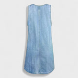 Sofija | Brīva, eleganta džinsa kleita