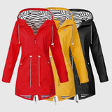 Emma | Eleganta ūdensnecaurlaidīga sieviešu jaka