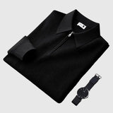 Ákos | Vīriešu elegants džemperis ar rāvējslēdzēju