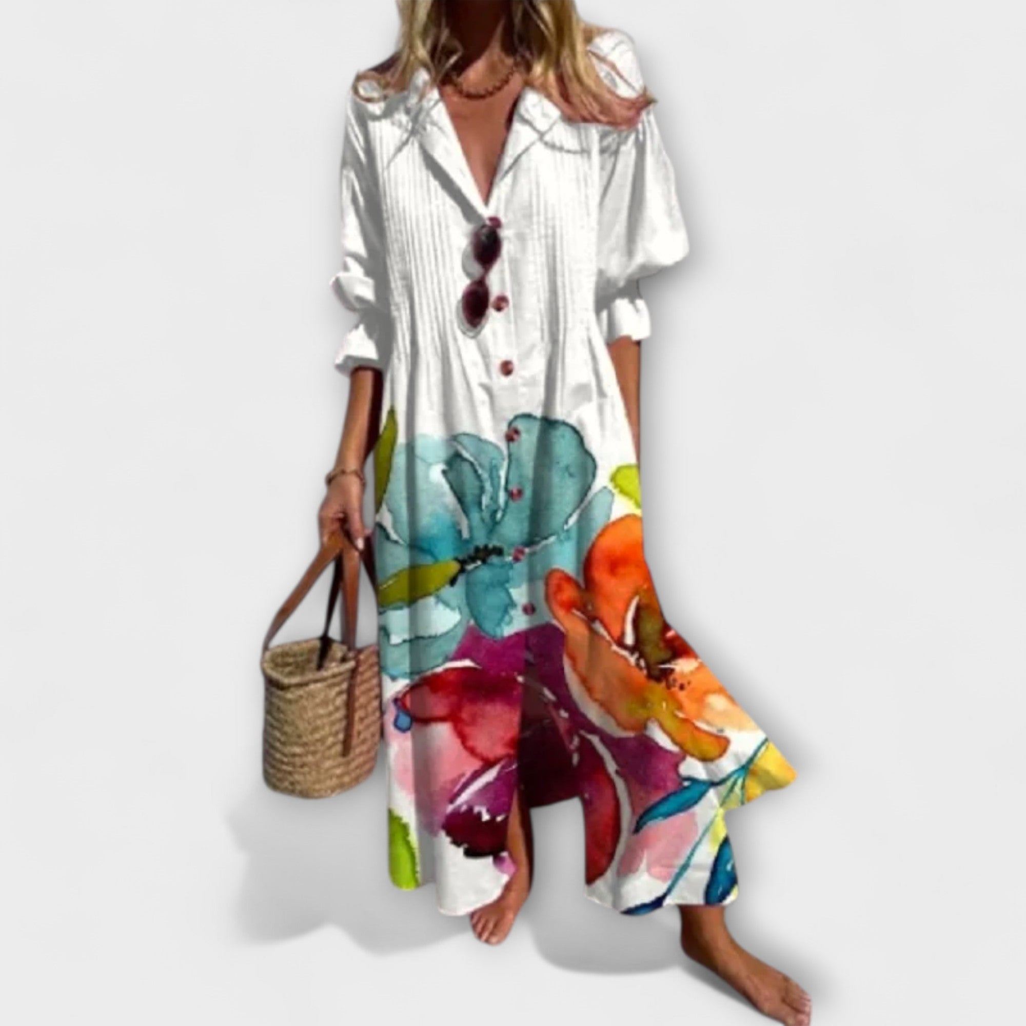 Violets | Violets personalizēts maksi mētelis