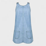 Sofija | Brīva, eleganta džinsa kleita