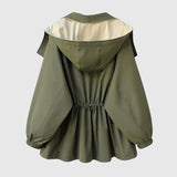 Alva | Stilīga ūdensnecaurlaidīga jaka ar jostu