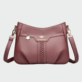 Petra | Eleganta melna sieviešu plecu soma