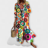 Violets | Violets personalizēts maksi mētelis