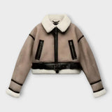 Réka | Eleganta ādas jaka ikvienam gadījumam