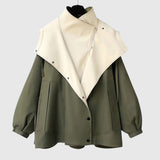 Alva | Stilīga ūdensnecaurlaidīga jaka ar jostu