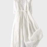 Noémi | Maigi zaļa, eleganta garā kleita