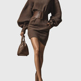 Klea | Teksturēta elegance ar strukturētu jostu