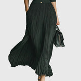 Maelin | Eleganta krokota midi kleita