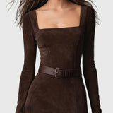 Iválina | Maksimāla kleita no mākslīgās ādas