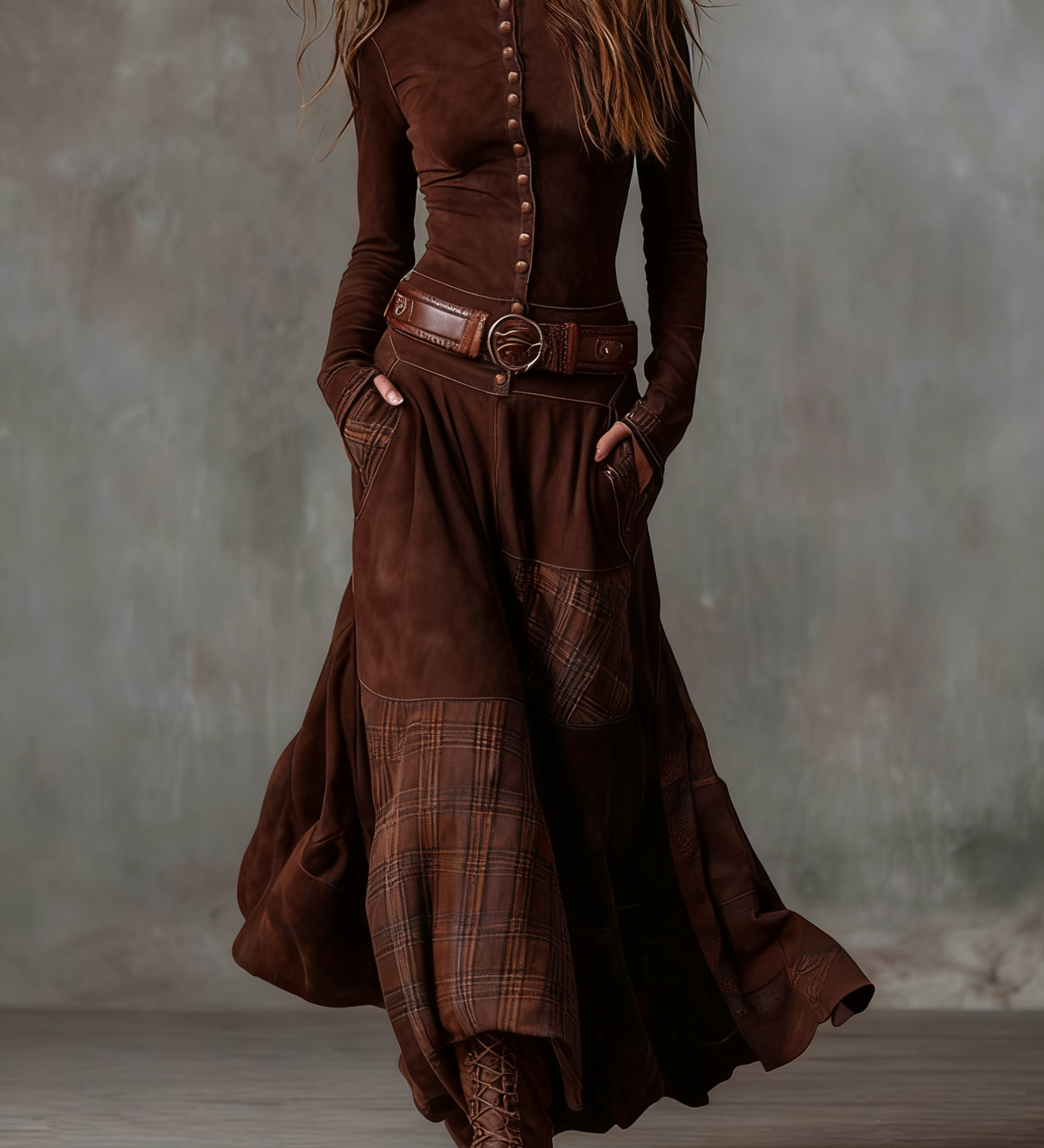 Orlix | Izsmalcināta gara kleita