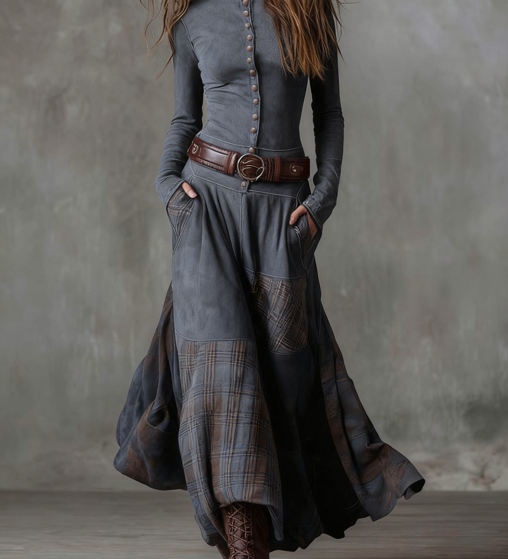 Orlix | Izsmalcināta gara kleita