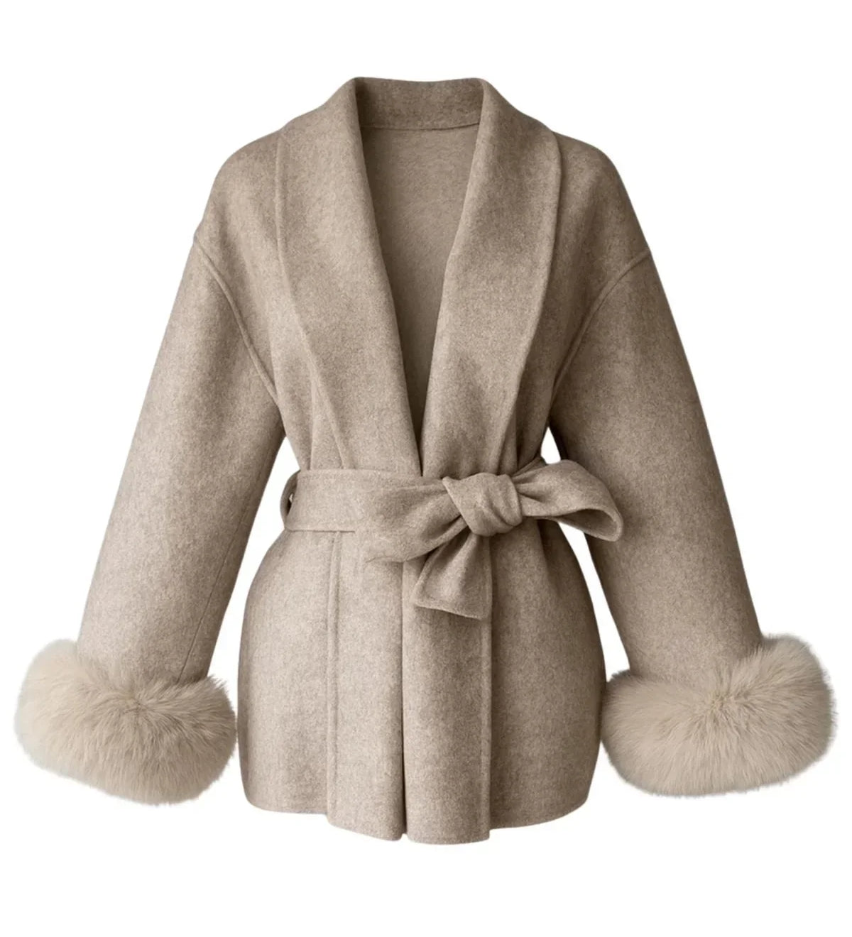 Arctic Grace | Elegants vilnas mētelis