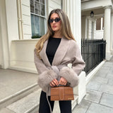 Arctic Grace | Elegants vilnas mētelis