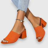 Lina | Elegantas sandales ar krāsu blokiem