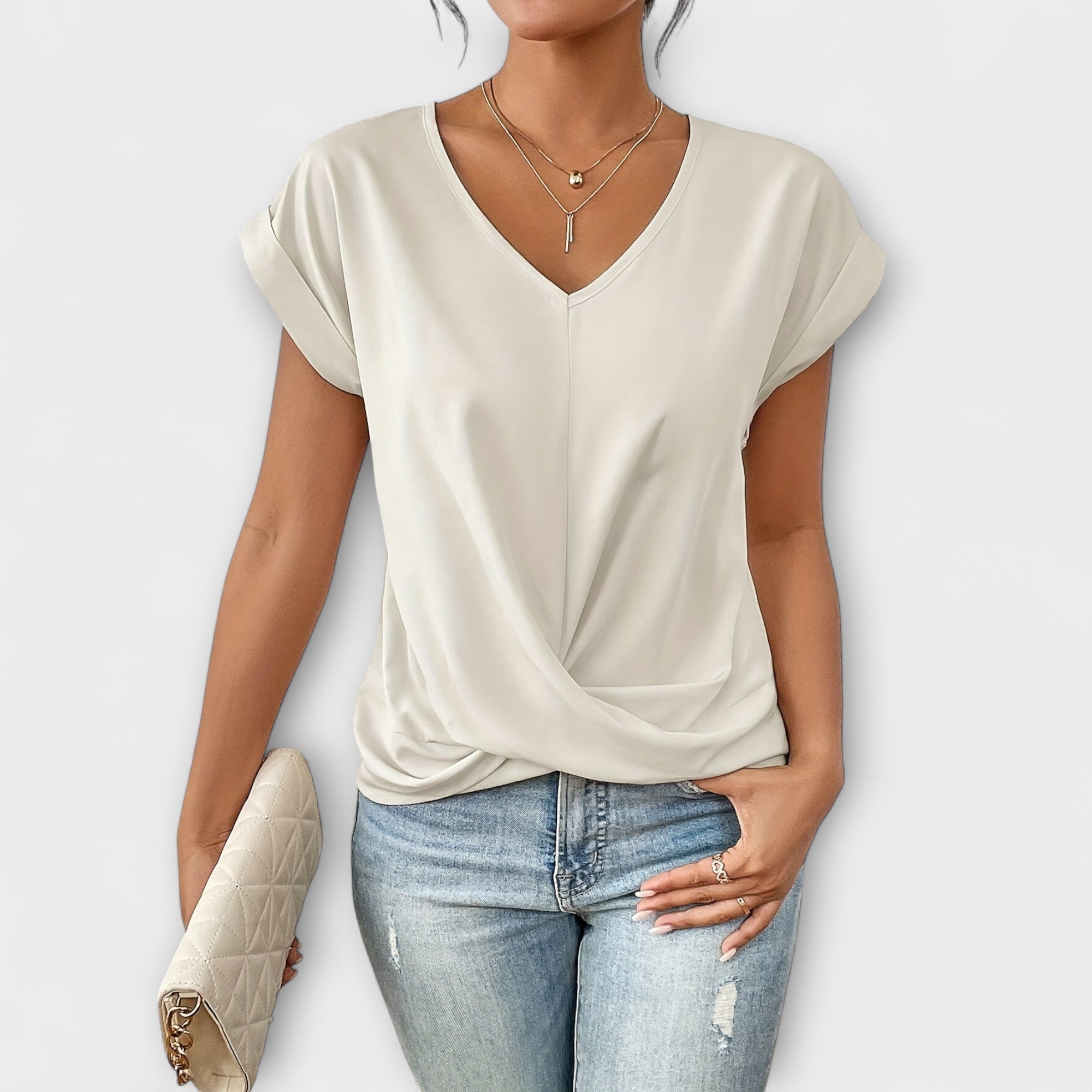 Eloise | Gaisīgs sievišķīgs vasaras tops