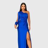 Melisa | Eleganta vakarkleita ar vienu plecu