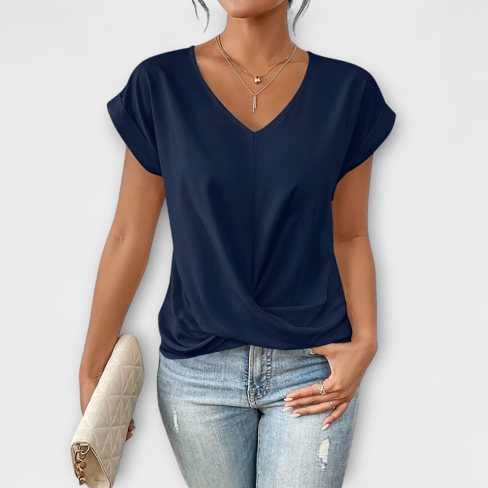 Eloise | Gaisīgs sievišķīgs vasaras tops