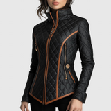 Klara | Sieviešu jaka ar rombveida šuvēm