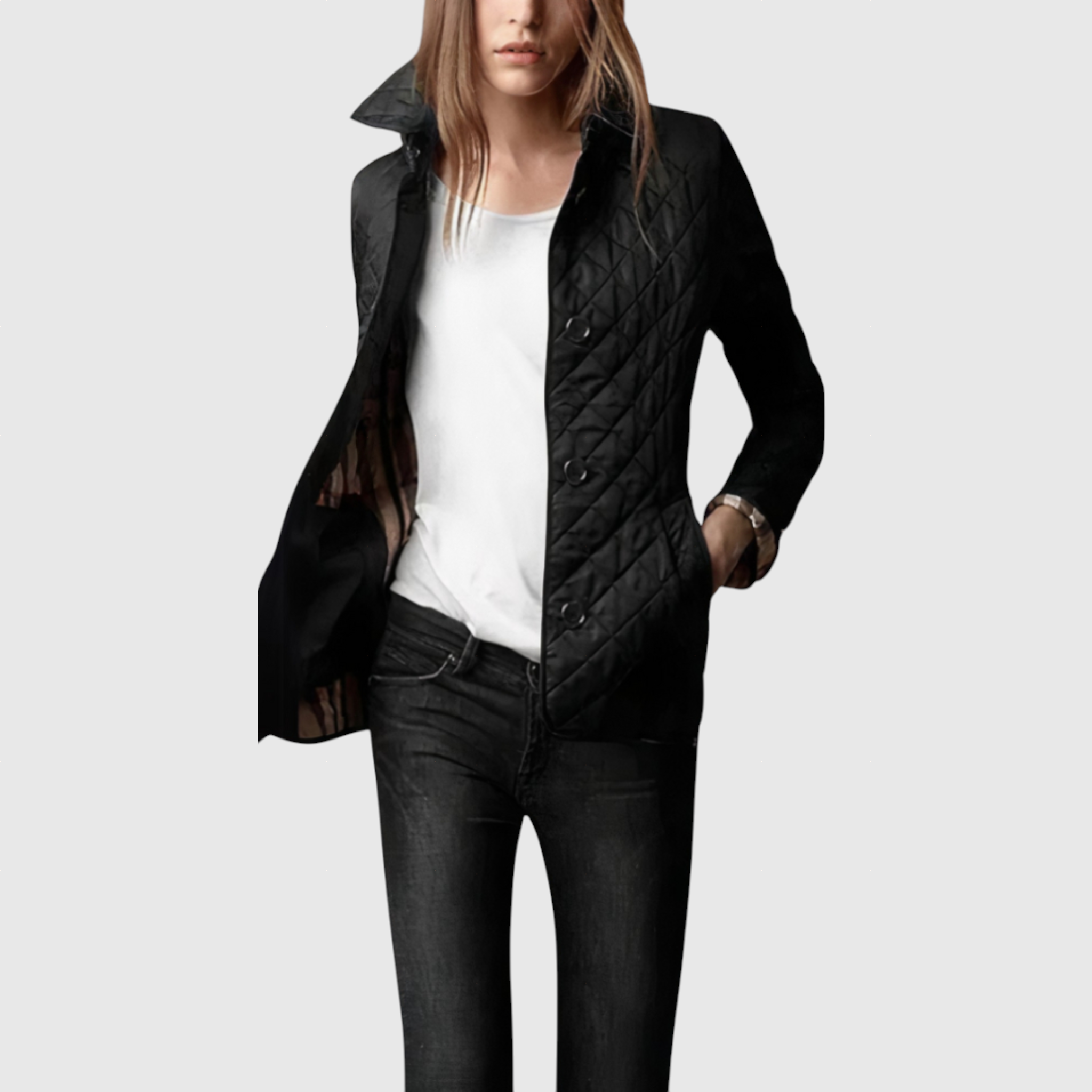 Evelīna | Elegants pārejas mētelis sievietēm