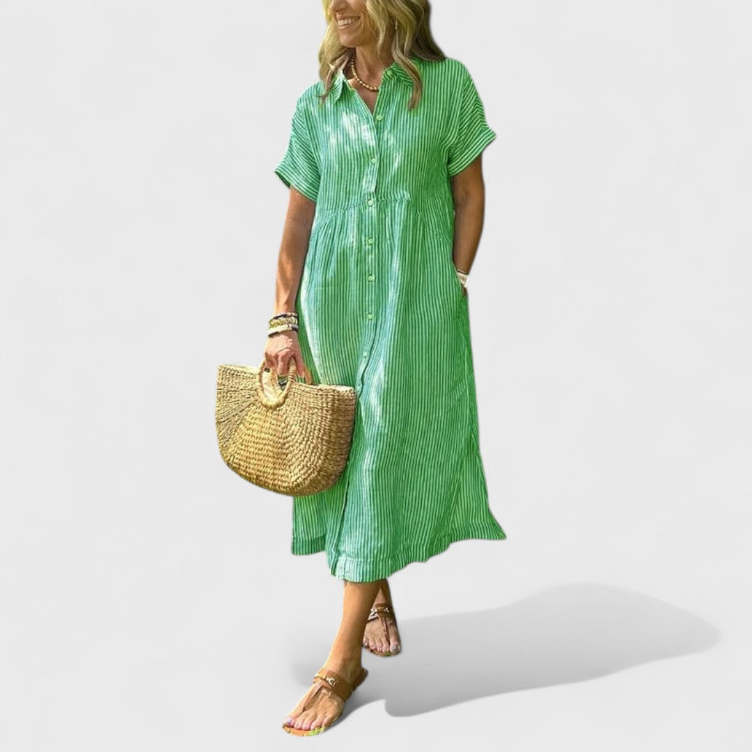 Angela | Eleganta, viegla vasaras kleita