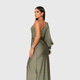 Melisa | Eleganta vakarkleita ar vienu plecu