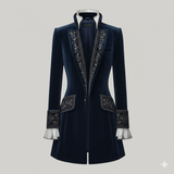 Nuria | Elegants samta mētelis