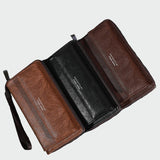 Ilona | Melns vīriešu ādas maks