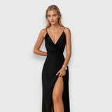 Zsófia | Eleganta kleita ar drapētu kakla izgriezumu